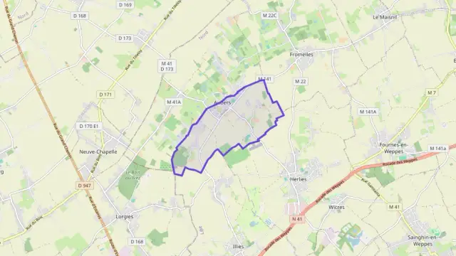 Appartement 95 m² trois pièces à vendre à Aubers