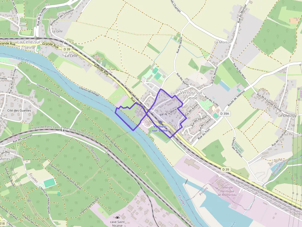 Appartement 60 m² trois pièces à vendre à Vernou-la-Celle-sur-Seine