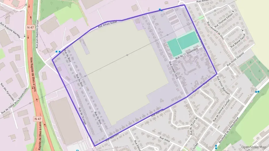 Appartement 47 m² deux pieces à vendre à Vendin-le-Vieil