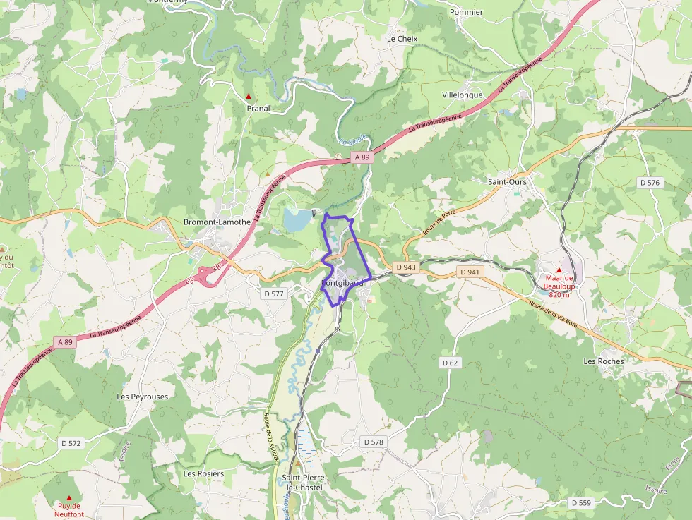 Appartement 89 m² trois pièces à vendre à Pontgibaud