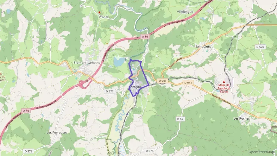 Appartement 89 m² trois pièces à vendre à Pontgibaud