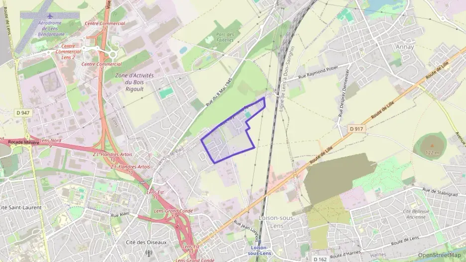 Appartement 39 m² deux pieces à vendre à Loison-sous-Lens Appartement 39 m² deux pieces à vendre à Loison-sous-Lens