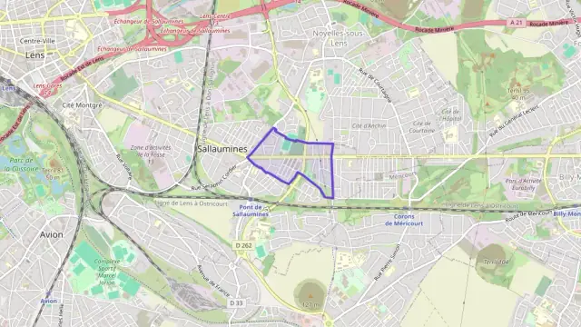 Appartement 80 m² trois pièces à vendre à Sallaumines