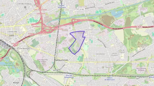 Appartement 42 m² deux pieces à vendre à Noyelles-sous-Lens