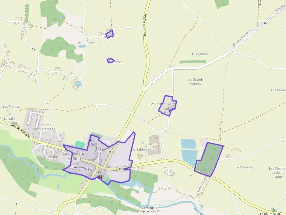 Appartement 60 m² trois pièces à vendre à La Selle-sur-le-Bied