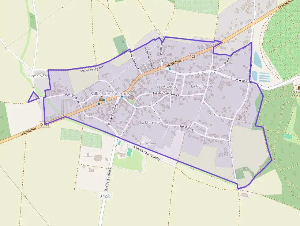 Appartement 58 m² deux pieces à vendre à Ville-Saint-Jacques