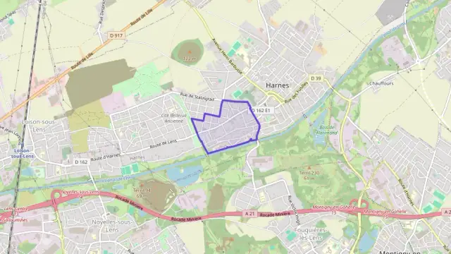 Appartement 47 m² quatre pièces à vendre à Harnes