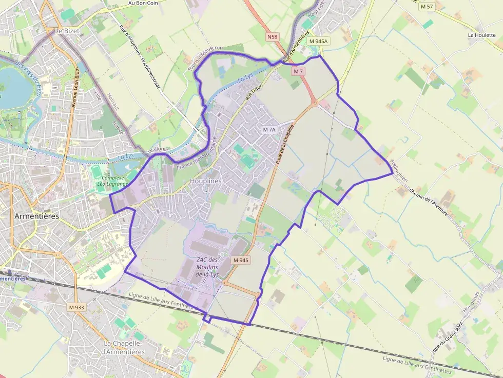 Appartement 34 m² deux pieces à vendre à Houplines