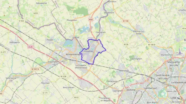 Appartement 34 m² deux pieces à vendre à Houplines