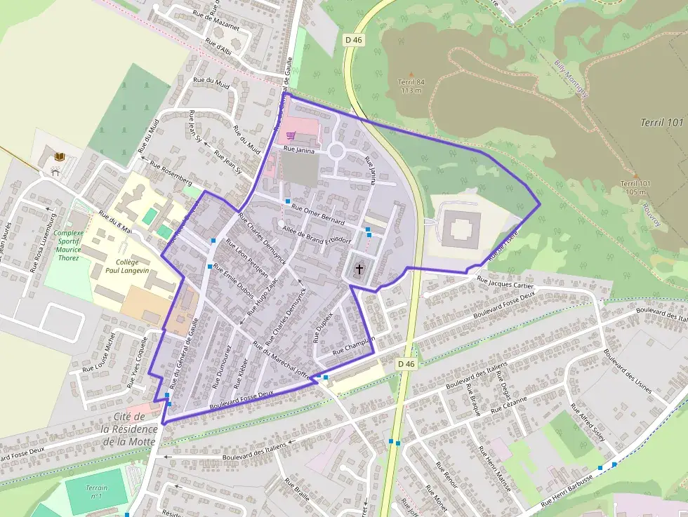 Appartement 93 m² trois pièces à vendre à Rouvroy