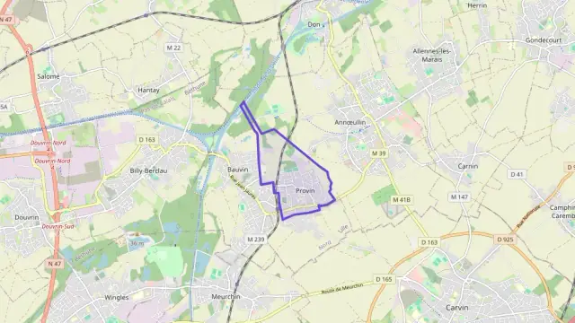 Appartement 60 m² trois pièces à vendre à Provin