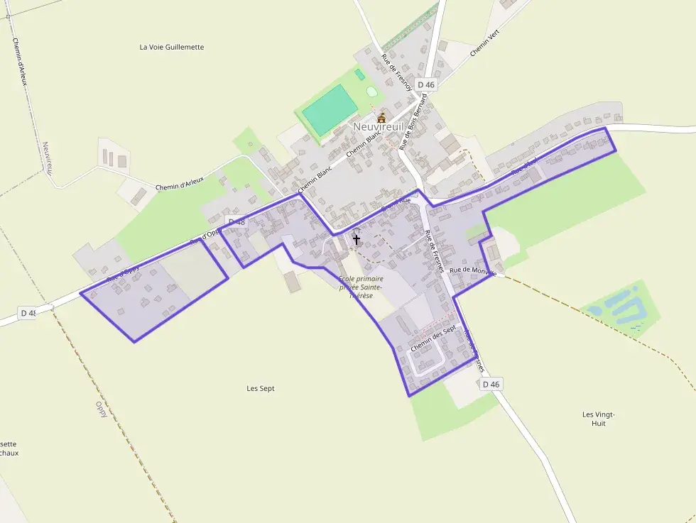 Appartement 40 m² deux pieces à vendre à Neuvireuil