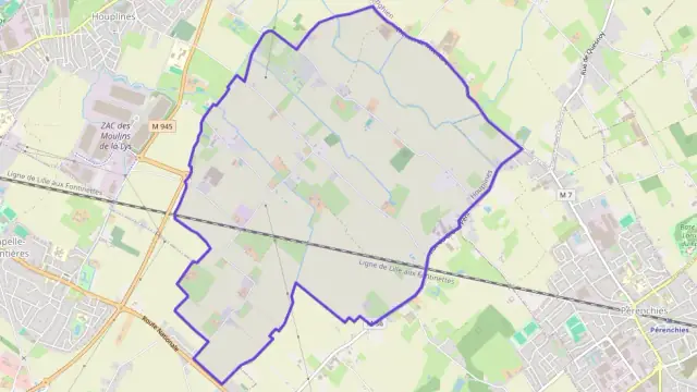 Appartement 60 m² trois pièces à vendre à Houplines