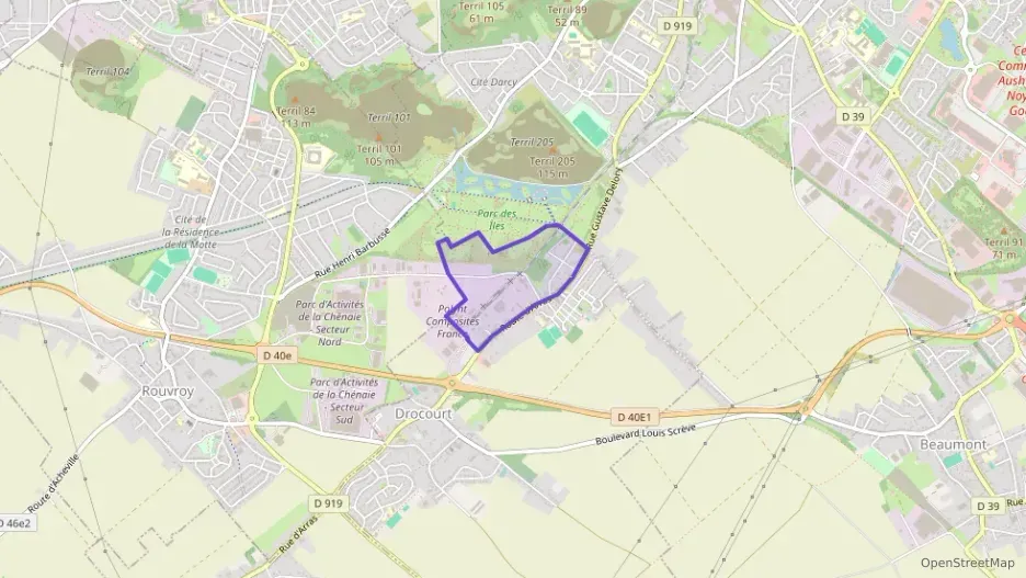 Appartement 77 m² trois pièces à vendre à Drocourt Appartement 77 m² trois pièces à vendre à Drocourt