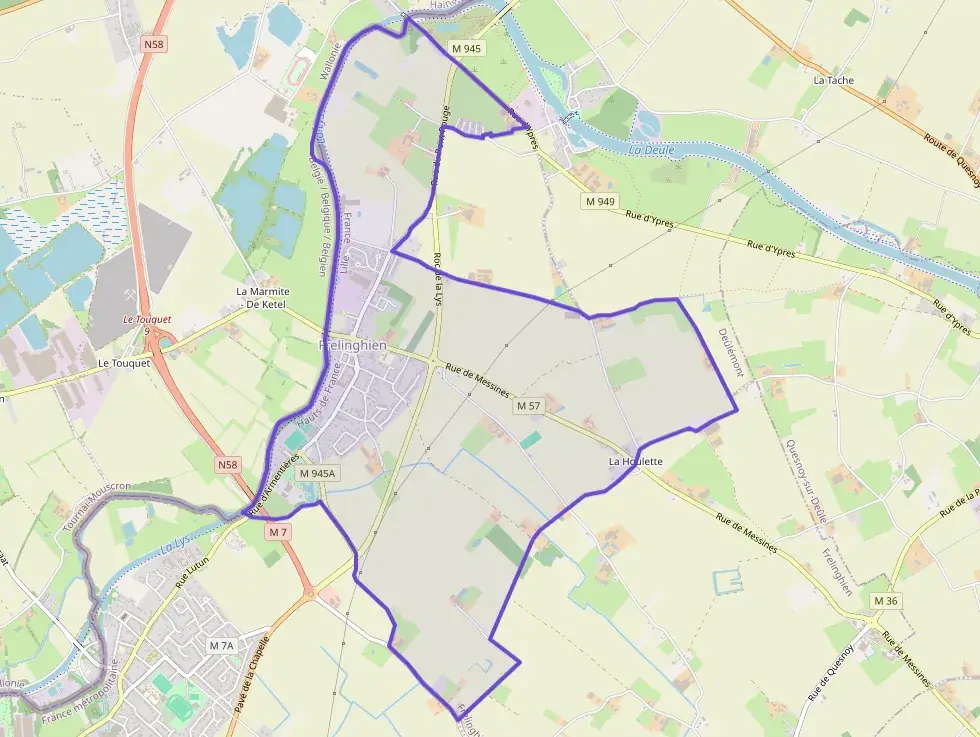 Appartement 46 m² deux pieces à vendre à Frelinghien