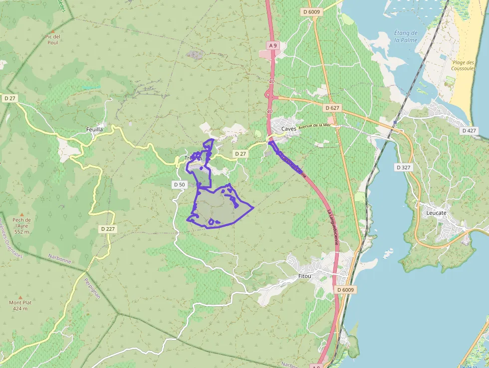 Appartement 44 m² deux pieces à vendre à Treilles