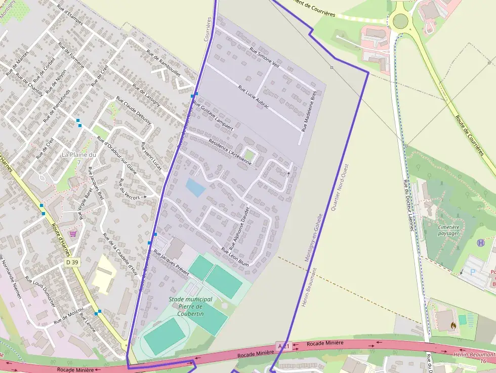 Appartement 47 m² deux pieces à vendre à Montigny-en-Gohelle