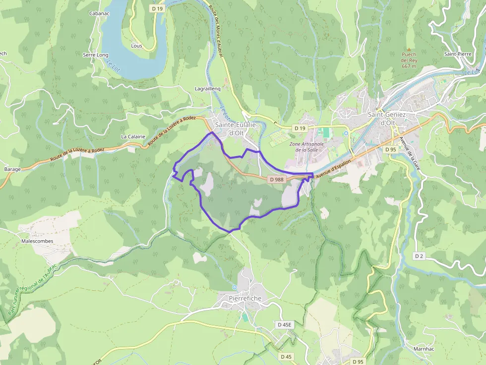 Appartement 75 m² deux pieces à vendre à Sainte-Eulalie-d`Olt