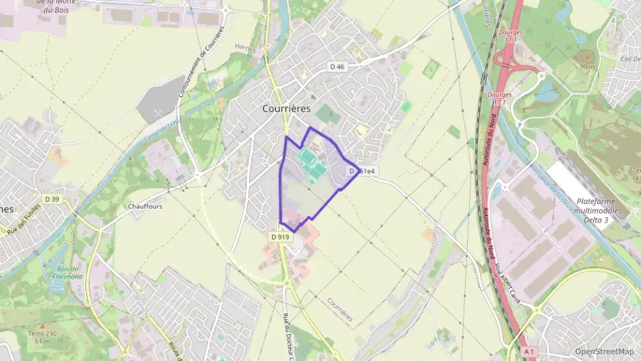 Appartement 47 m² deux pieces à vendre à Courrières