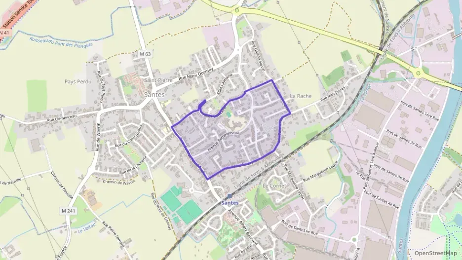 Appartement 64 m² trois pièces à vendre à Santes Appartement 64 m² trois pièces à vendre à Santes