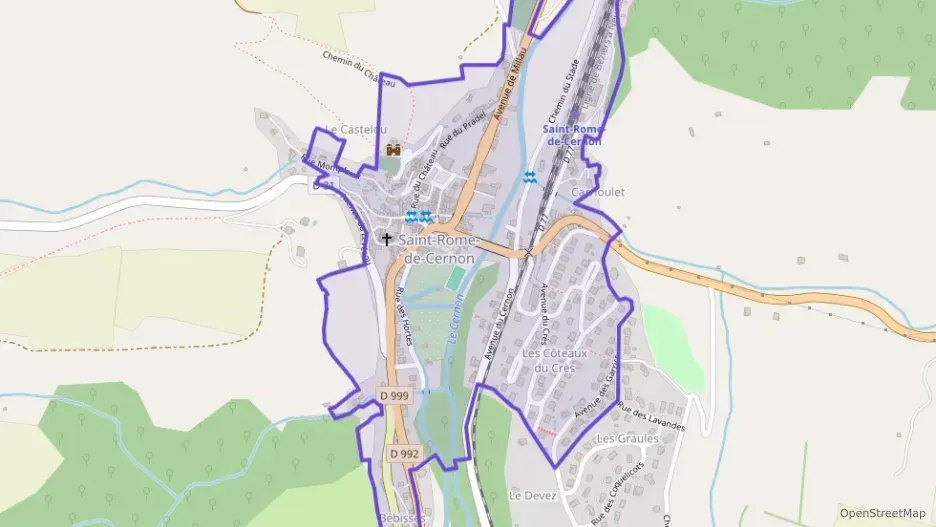 Appartement 47 m² deux pieces à vendre à Saint-Rome-de-Cernon