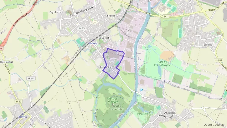 Appartement 43 m² deux pieces à vendre à Santes