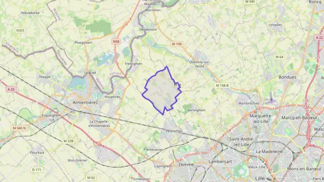 Appartement 155 m² quatre pièces à vendre à Frelinghien