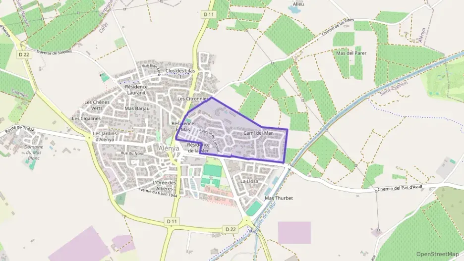 Appartement 52 m² deux pieces à vendre à Alénya Appartement 52 m² deux pieces à vendre à Alénya