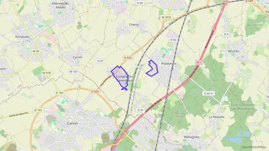 Appartement 79 m² quatre pièces à vendre à Camphin-en-Carembault Appartement 79 m² quatre pièces à vendre à Camphin-en-Carembault