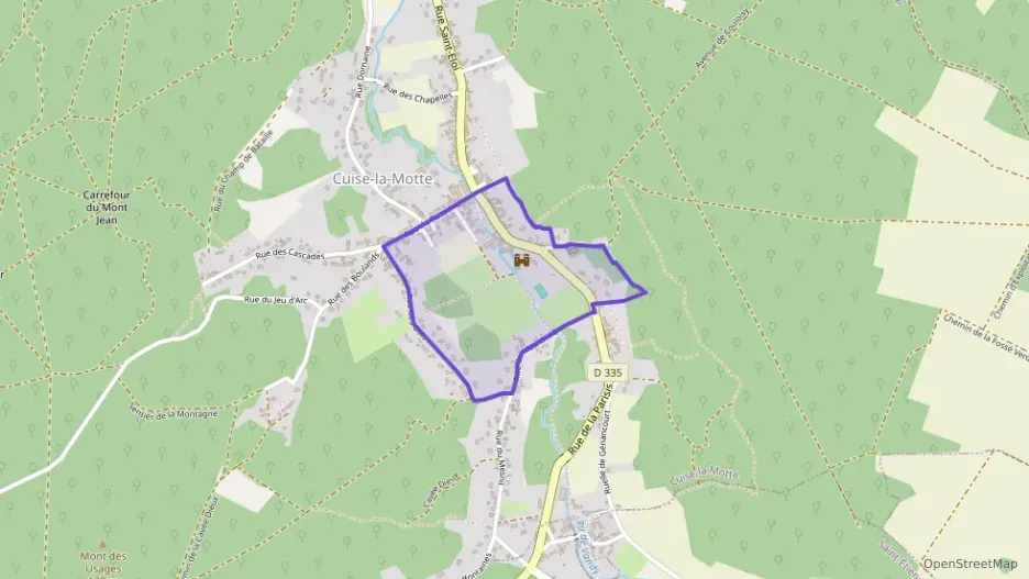 Appartement 70 m² deux pieces à vendre à Cuise-la-Motte