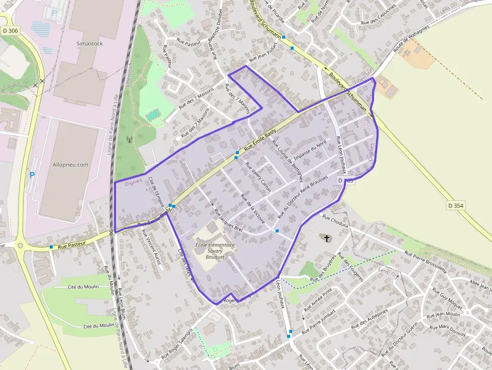 Appartement 32 m² deux pieces à vendre à Oignies