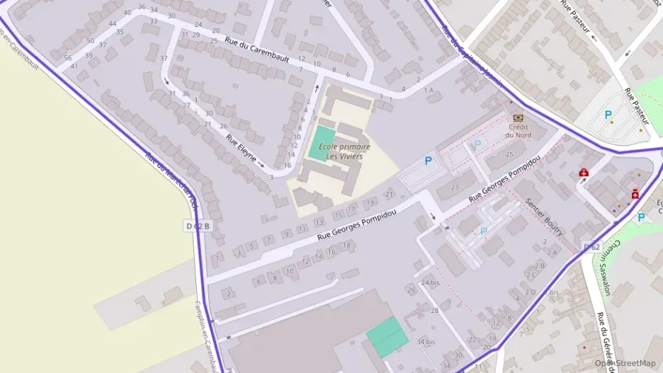 Appartement 62 m² trois pièces à vendre à Phalempin