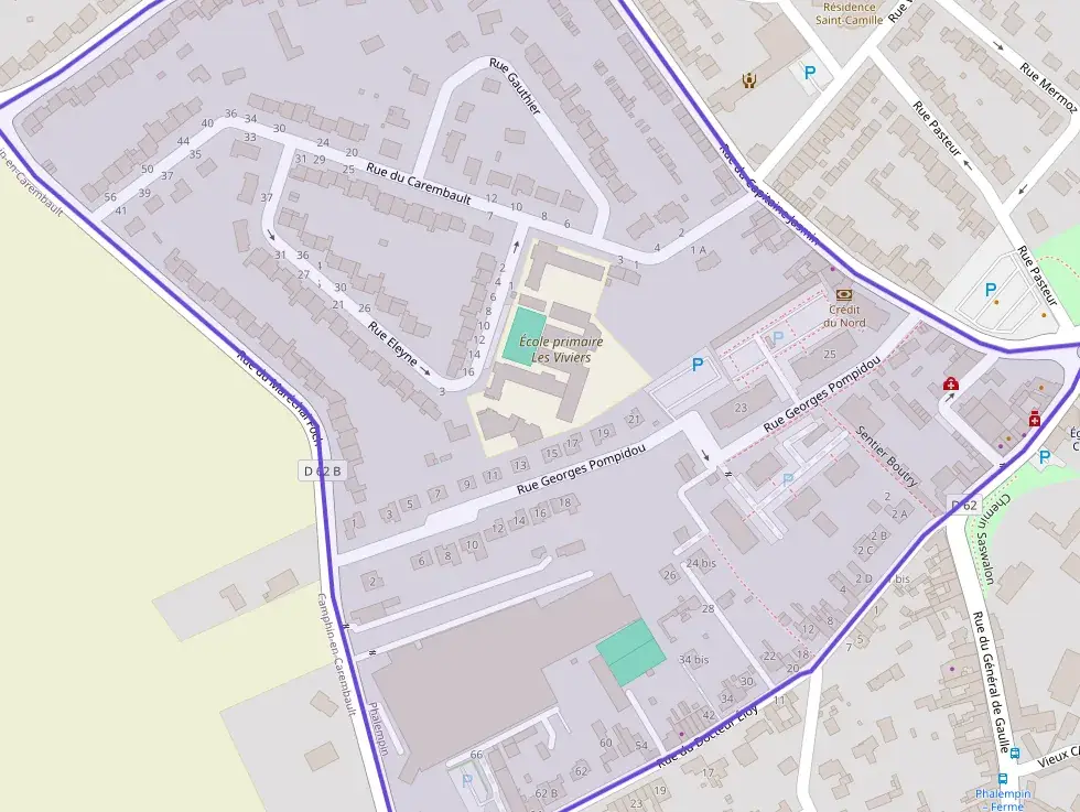 Appartement 62 m² trois pièces à vendre à Phalempin