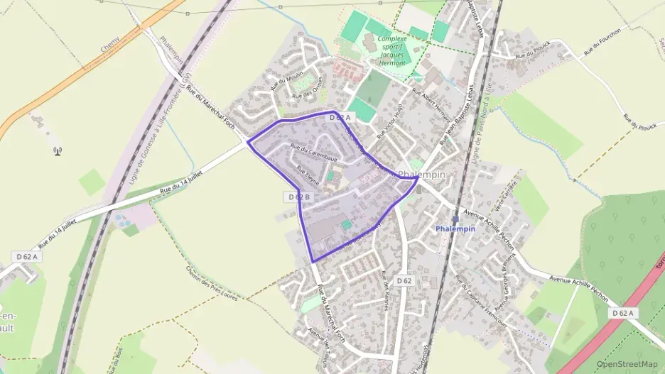 Appartement 62 m² trois pièces à vendre à Phalempin