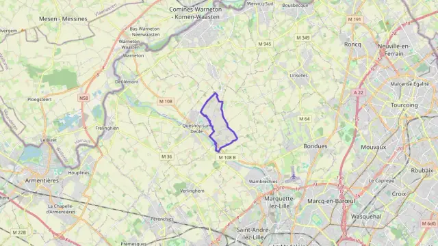 Appartement 78 m² trois pièces à vendre à Quesnoy-sur-Deûle