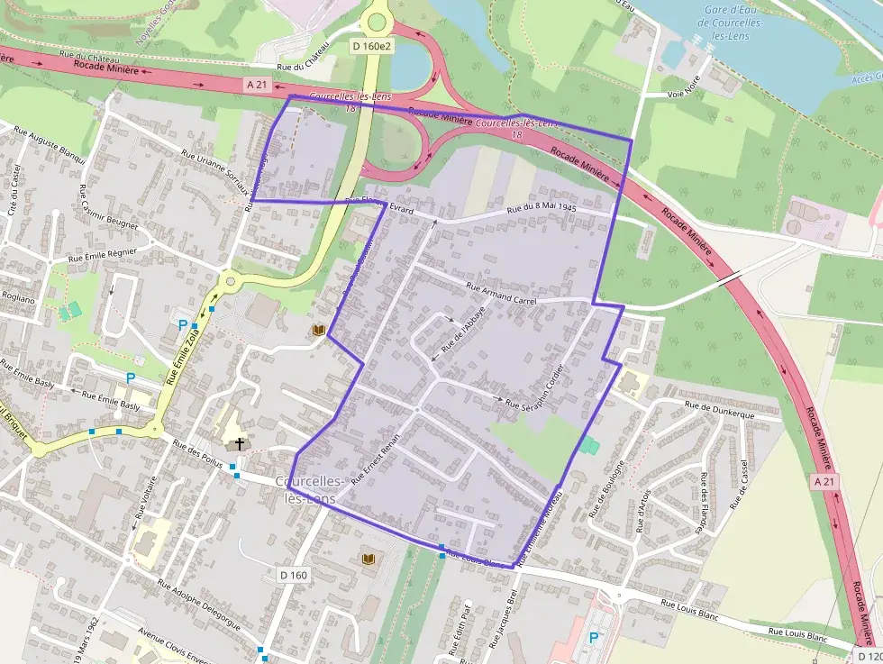 Appartement 47 m² trois pièces à vendre à Courcelles-lès-Lens