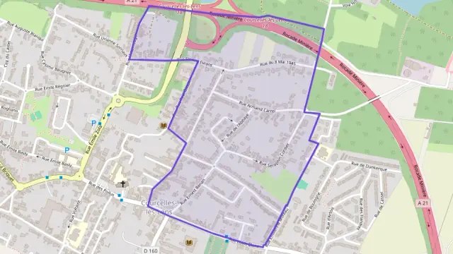 Appartement 47 m² trois pièces à vendre à Courcelles-lès-Lens