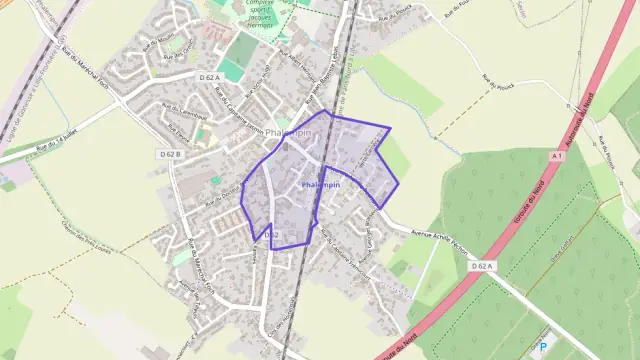 Appartement 61 m² trois pièces à vendre à Phalempin