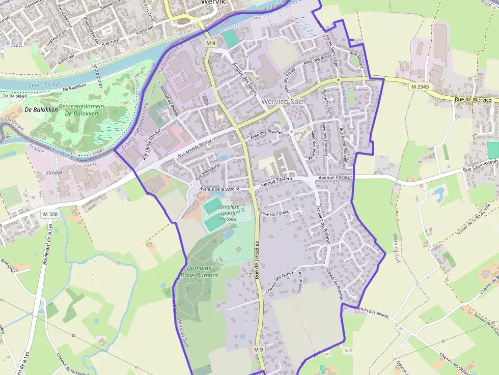 Appartement 64 m² trois pièces à vendre à Wervicq-Sud