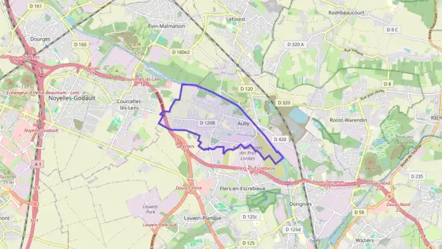 Appartement 55 m² trois pièces à vendre à Auby