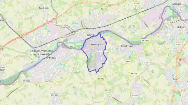 Appartement 49 m² deux pieces à vendre à Wervicq-Sud