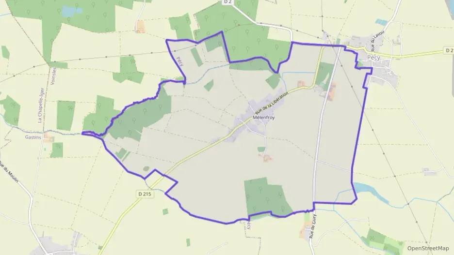 Appartement 60 m² trois pièces à vendre à Pécy Appartement 60 m² trois pièces à vendre à Pécy