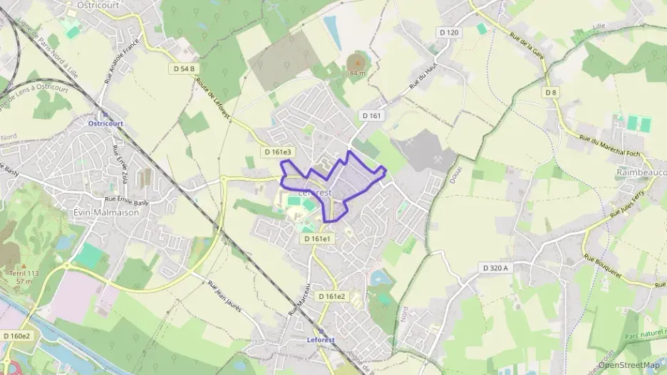 Appartement 45 m² trois pièces à vendre à Leforest
