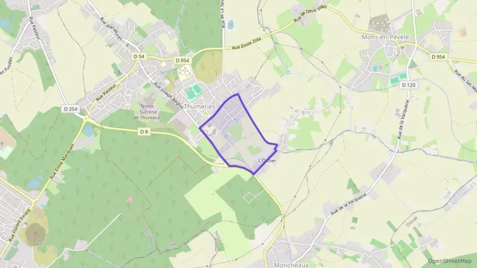 Appartement 85 m² quatre pièces à vendre à Thumeries Appartement 85 m² quatre pièces à vendre à Thumeries