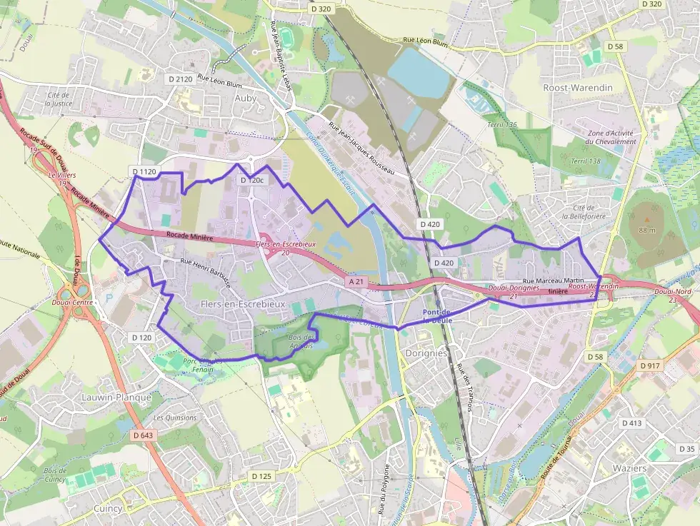 Appartement 36 m² une piece à vendre à Flers-en-Escrebieux