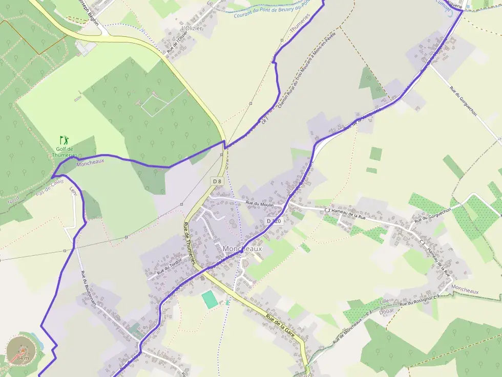 Appartement 57 m² quatre pièces à vendre à Moncheaux