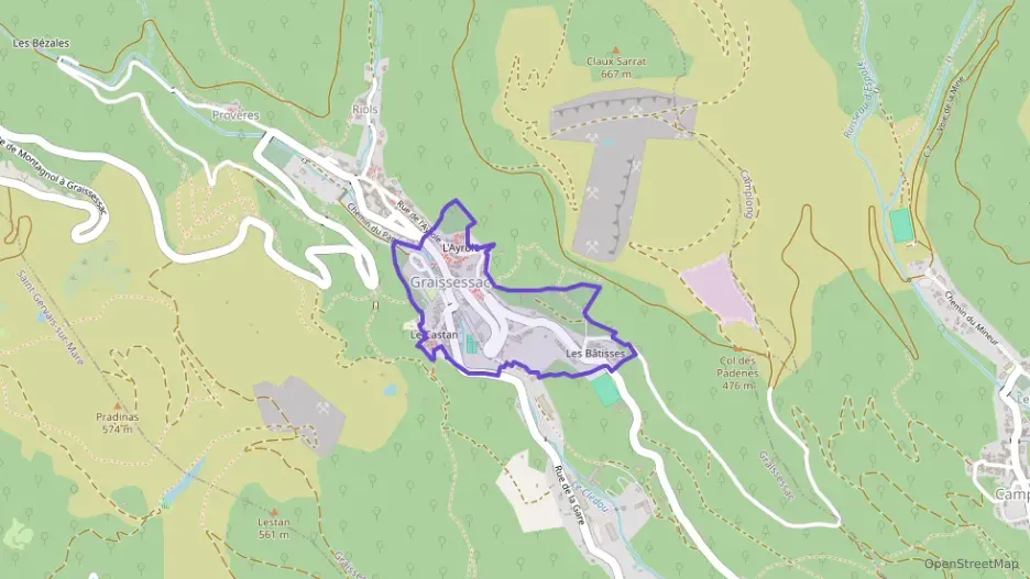 Appartement 64 m² quatre pièces à vendre à Graissessac Appartement 64 m² quatre pièces à vendre à Graissessac