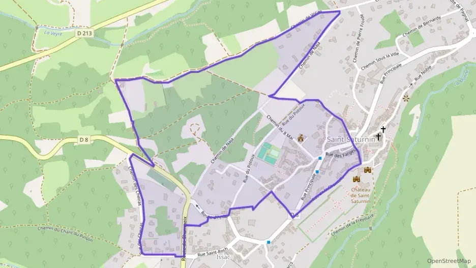Appartement 60 m² trois pièces à vendre à Saint-Saturnin