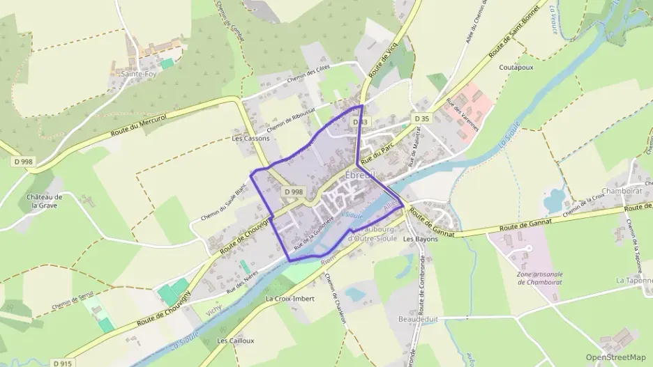 Appartement 60 m² trois pièces à vendre à Ébreuil