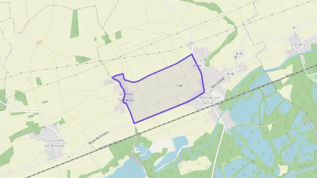 Appartement 56 m² deux pieces à vendre à Châtenay-sur-Seine